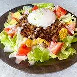 温玉のせタコライス/Taco Rice with Hot Eggs(キングタコライスTOKYO and ヘルシーサラダ 錦糸町店/KINGUTAKORAISUTOKYO)