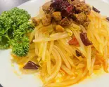 豚挽肉ともやしの和え物(星宿飯店 湯島店)