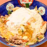 挽き肉エッグ丼（珍來 平井店）