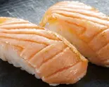 炙りサーモン 2貫（音色すし 世田谷店）