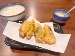 ちくわの磯辺揚げ定食 (4個)（手作り定食 台所ふね）