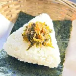 △高菜明太子 Leaf Mustard with Spicy Fish Eggs（魚屋のおむすび丸徳）