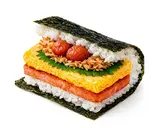梅じそおかか(和の香味)「Ume ＆ Shiso Bonito Flakes」（ポーたま 博多マルイ店 【沖縄発ポーク卵おにぎり専門店】）