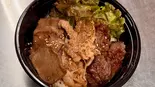 牛肉3種丼（池下ホルモンセンター）