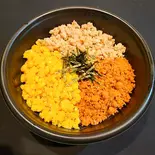 三色丼(お弁当 福ちゃん食堂)