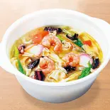 ちゃんぽんうどん Hot Veggie & Seafood Champon Udon（華屋与兵衛 市川菅野店）