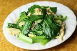 旬の野菜と玉子炒め（福餃子）
