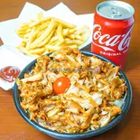 チキンケバブ丼セット【L】 Chicken Kebab Don set（ロイヤルケバブハウス）
