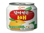 梨ジュース 배쥬스 pear juice(韓国料理ナジミキンパ)