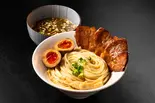 【全部のせ】濃厚こってりつけ麺 (味玉1個・炙りチャーシュー増量・穂先メンマ増量 )（麺屋宗 高田馬場本店）