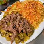 牛肉とピクルスのチャーハン( cơm rang dưa bò )（SHINSEKAIYAKINIKU）