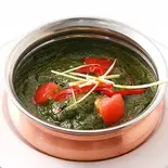 ほうれん草マトンカレー/ Spinach Mutton Curry（ニューサンライズダイニング）