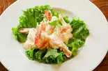 エビのニンニクマヨネーズ炒め PRAWN GARLIC MAYONNAISE(ボンベイ・インディアン・ダイニング&バー 横川店)