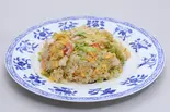 蟹肉生菜炒飯-蟹肉、金華ハム、干し貝柱、レタス入りチャーハン（中國菜 老四川 飄香 飄香小院(六本木店)）