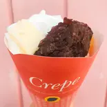 あん&バターホイップクレープ(ご褒美クレープ&ワッフル・ampee)