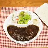 がっつりダブルハンバーグ デミグラスソース（マカロニ キッチン）