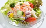 シーフードサラダ Seafood Salad（Green Leaf Indian Nepali Restaurant）