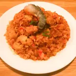 シーフードビリヤニ/Seafood Biryani（MANAKAMANA 千鳥橋店）