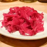 紫キャベツのマリネ（ビストロニシイケ）