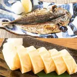 【お得価格】あじの開き塩焼きとだし巻きのセット（和洋レストラン 岩崎）