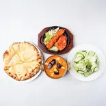 チーズナンセット/Cheese Nan Set（Third Eye Indian＆Nepali Restaurant）