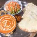 チーズナンセット Cheese Nan Set（ニューサフランカレーハウス）