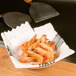 甘エビの唐揚げ（自家製出汁 焼きそば・お好み焼き だしや 大森東口店）