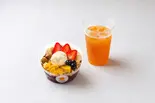 グリーク＆アサイー【プレーングラノーラ】フルサイズ+ドリンク（Yoru Asa）