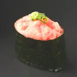 〈軍艦〉 ねぎとろ(柿家すし 神田店)