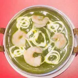 ほうれん草エビ sag prawn(インドアジアンダイニング RHINO)