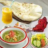 タンドリーチキンセット/Tandoori Set(ニキタインド料理)
