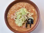白の味噌ラーメン（炭火焼き屋のラーメン）