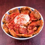 韓国風カルビ丼(本場の辛スンドゥブ 栄店)