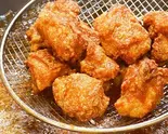 出汁で漬け込んだ鶏ももの唐揚げ（溶岩ダイニングbrave）