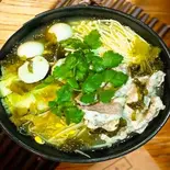 酸菜魚米線(四川風サンラー魚米線)（楊福記 中華厨房）