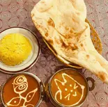 カレ二種セット Two Curry Set（SAHANA INDIAN AND NEPALI RESTAURANT＆BAR）