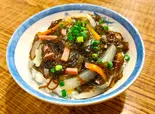 もずく丼（黒帯酒房）