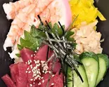 えびまぐろ丼(すしっちょ)
