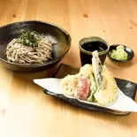 野菜天ざるそば  大盛（北海道そば さくら 市川店）