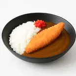 みんな大好きプレーンカレー(フィッシュフライ)（いっさランチカレー）