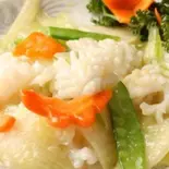 イカとセロリの塩味炒め（中国料理 東海園）