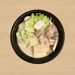 濃厚まろやかな味噌豆乳鍋（オーガニック日本茶と畳カフェ TEA TATAMO！三軒茶屋店）