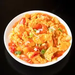 トマト玉子炒め（中華料理上海亭蕨店）