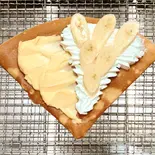 ④カスタードバナナホイップ（ナカミチクレープ 足立六町店）