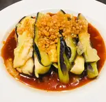 蒸しナスのニンニクソース(酔香園)