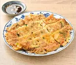 海鮮チジミ（韓国料理 とわとわ）