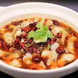 魚肉のマーラー味煮込み（聚楽飯店）