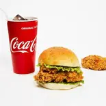 マスターチキンバーガーチキンセット Master Chicken Burger Chicken Set(HALAL MASTER CHICKEN SHIBUYA)