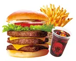 ウェンディーズバーガーUSAトリプルセット（ウェンディーズファーストキッチン 横浜パルナード）