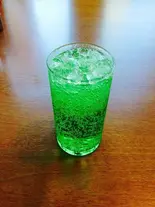 メロンソーダ（喫茶ぱわーすぽっと）